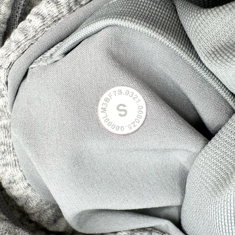 Lululemon At Ease Hoodie Heathered Melody Light Grey / Black - Picture 16 of 16